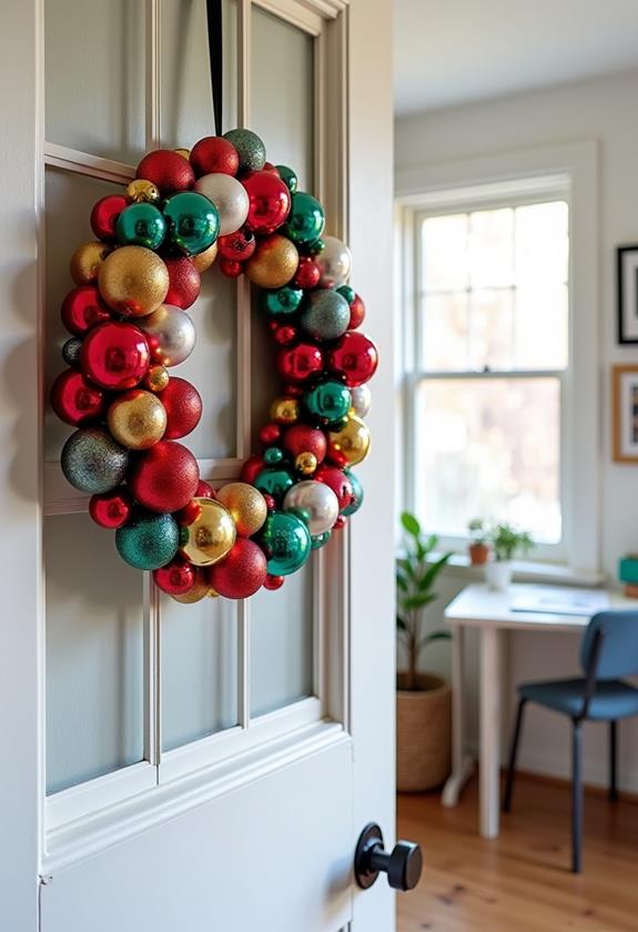 recycled holiday decoration craft