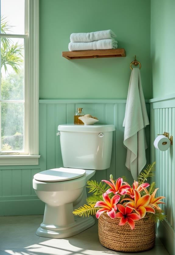 refreshing summer bathroom decor