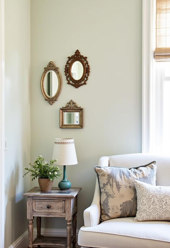 reimagined antique reflective decor