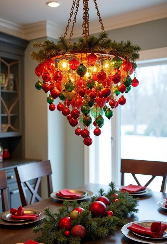 repurposed decorative light fixture