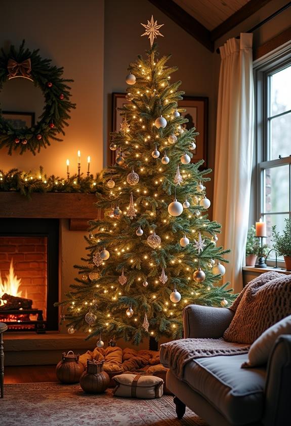 retro decorations and ornaments