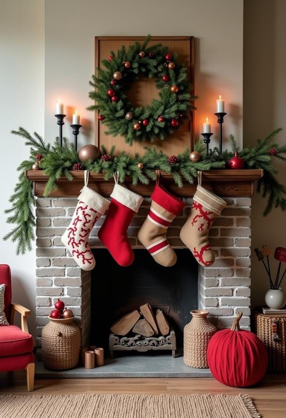 retro holiday cheerfulness