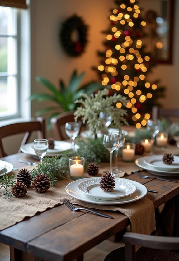 retro themed dining arrangements