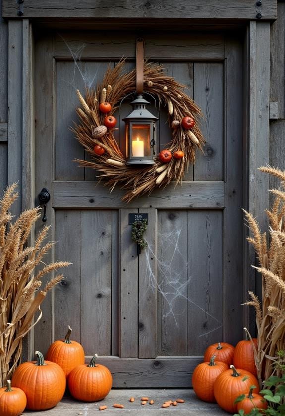 rustic barn door decor