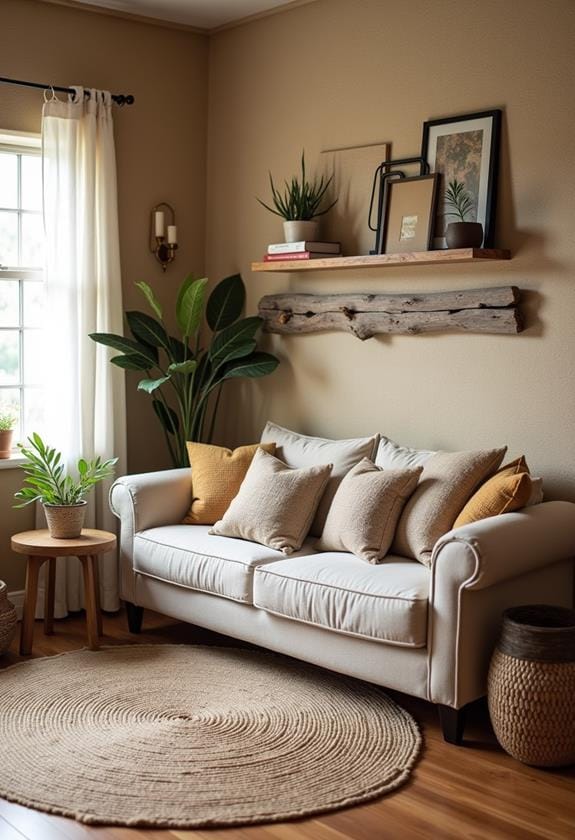rustic charm with nature