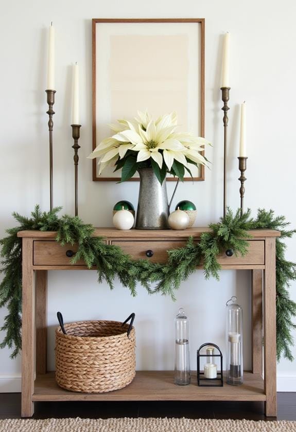 rustic holiday decor style