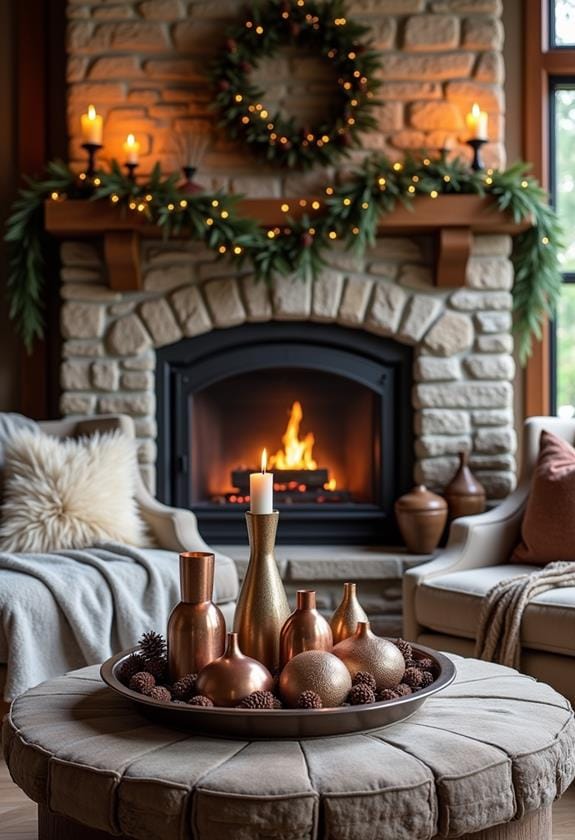 rustic metallic design elements