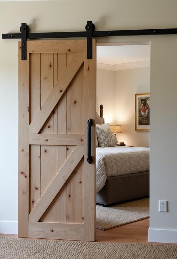 rustic sliding door design