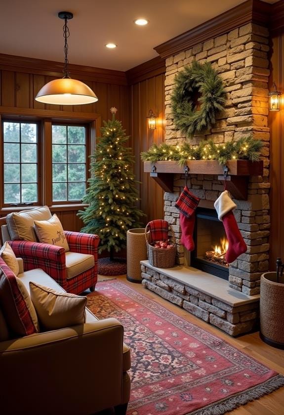 rustic winter wonderland decor