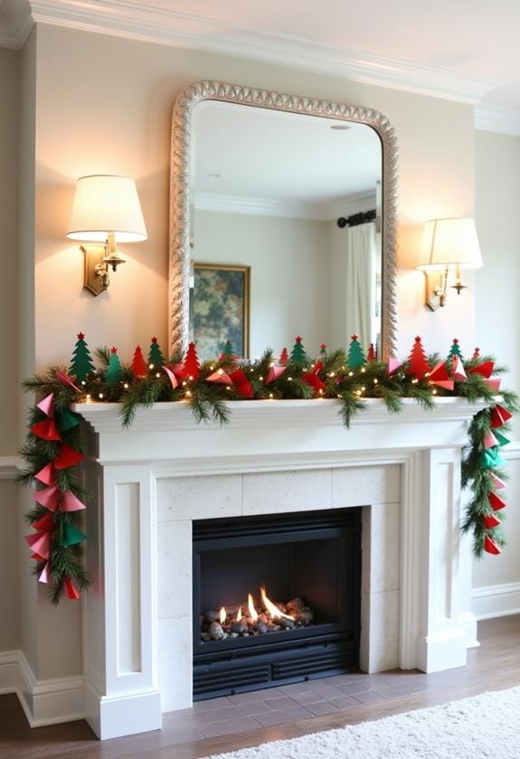 scalloped edge garland method