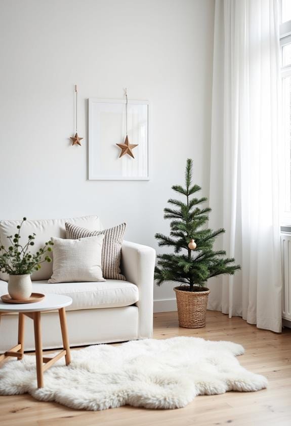 scandinavian minimalist holiday aesthetics