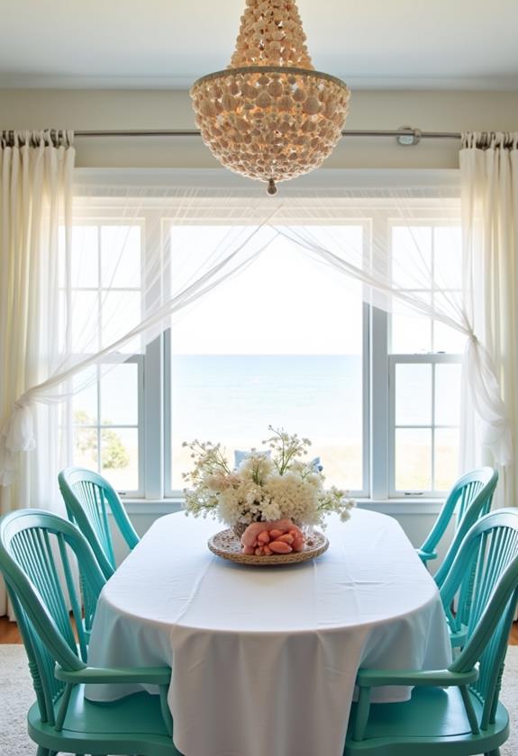 seaside inspired color scheme