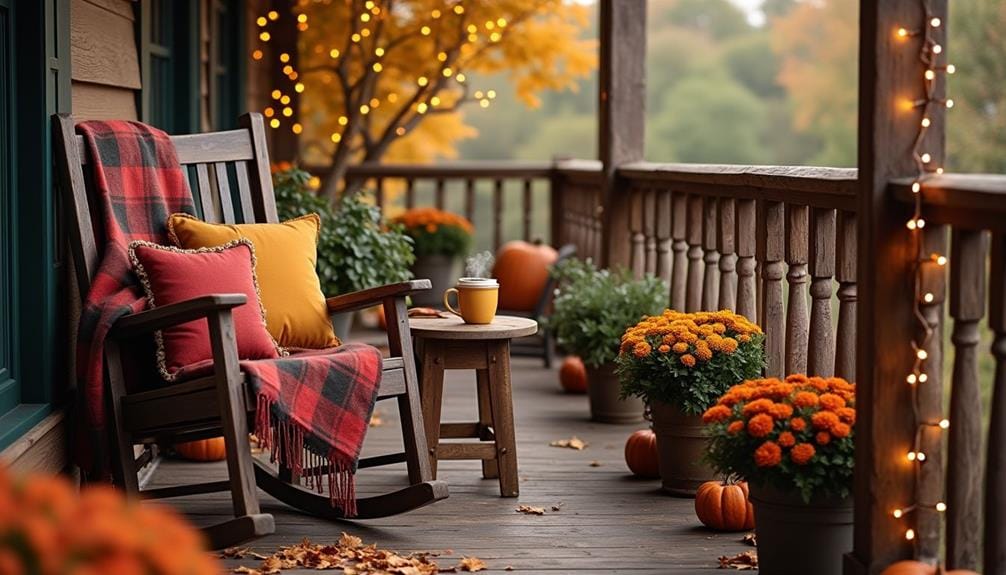 seasonal balcony decor selection