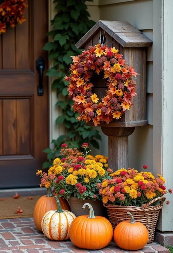 seasonal bounty display design