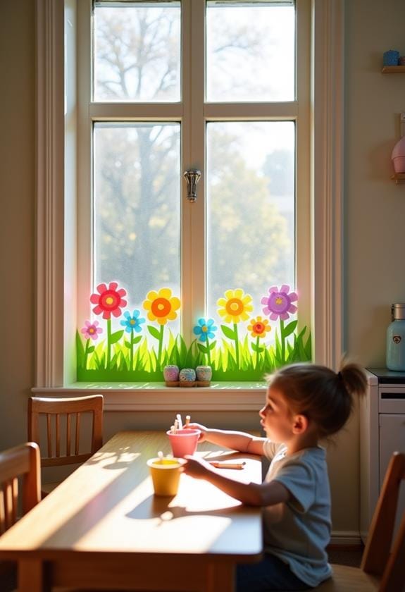 seasonal decorative window accents