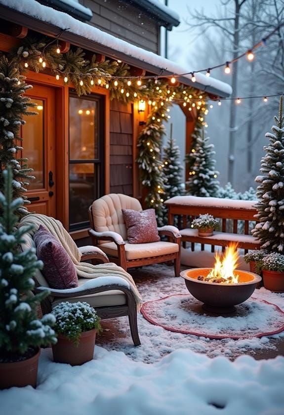 seasonal indoor plant decor