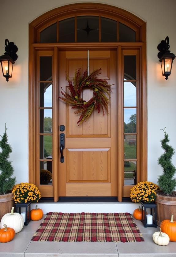 seasonal welcome mat set