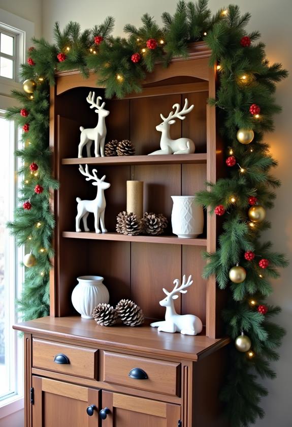 select christmas hutch theme