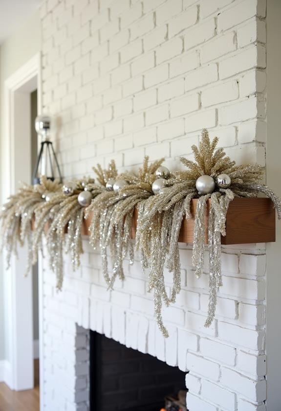 shimmering decorative hanging display