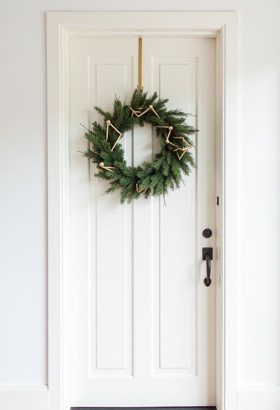 simple elegant wreath creations