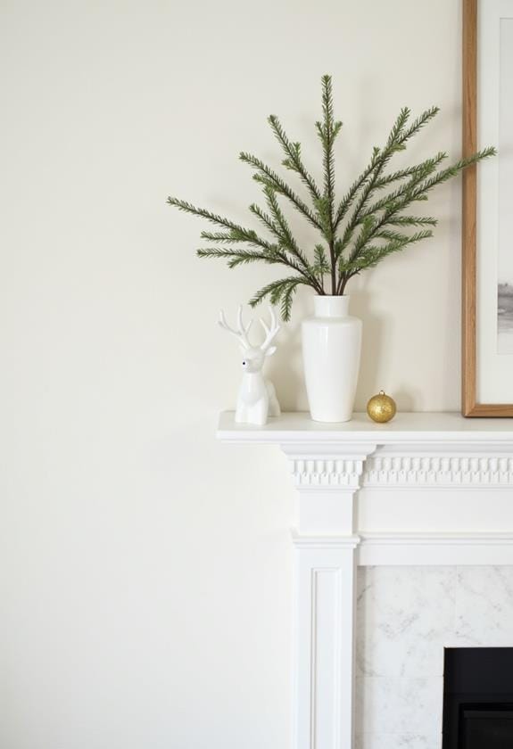 simple mantel decor ideas