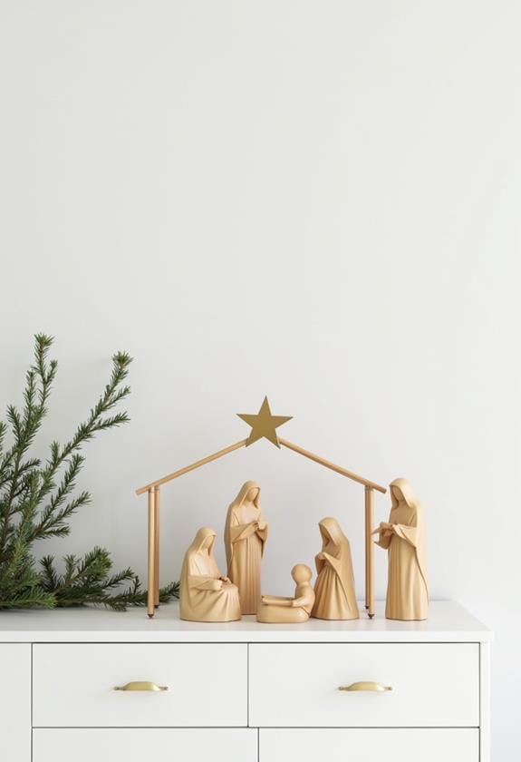 simple nativity displays collection