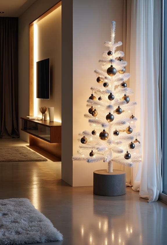 sleek modern christmas ideas