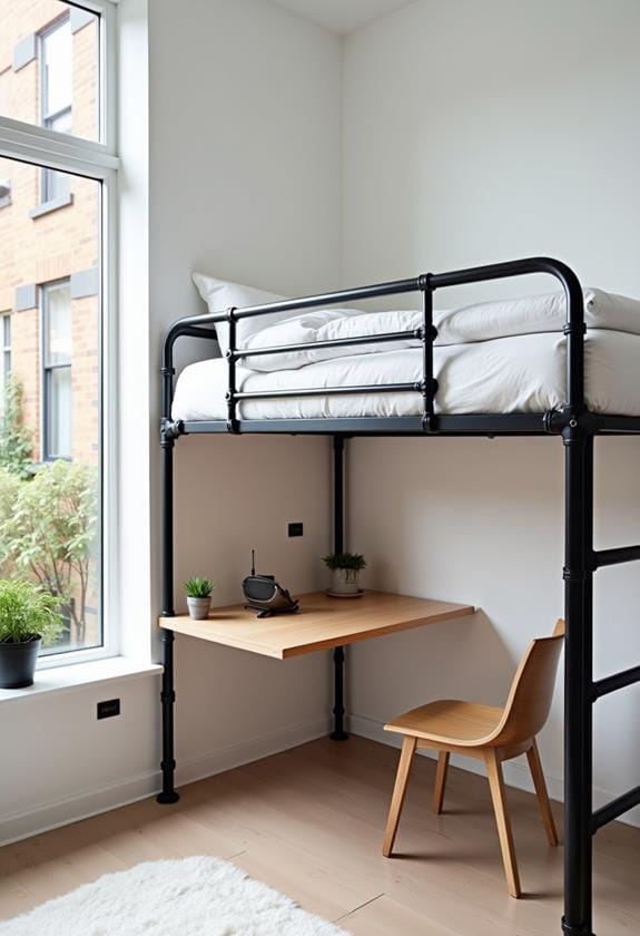 sleek pipe frame aesthetic