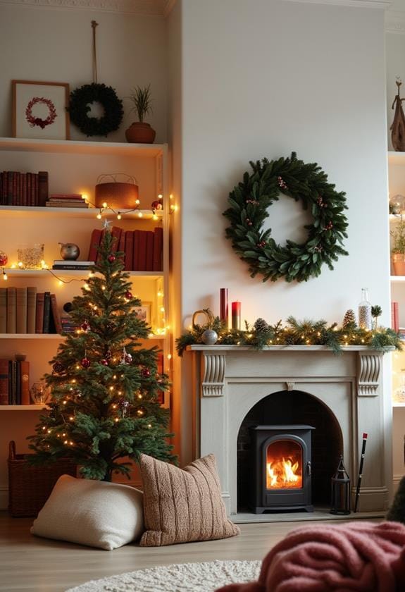 small space christmas decor
