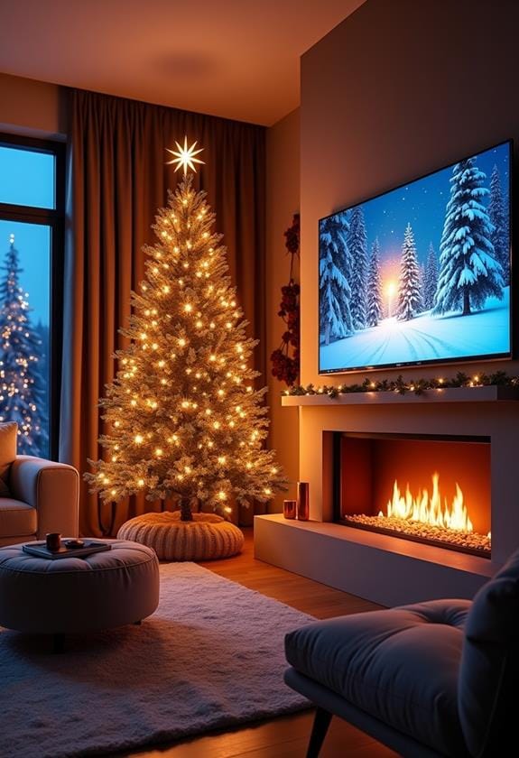 smart holiday light installations