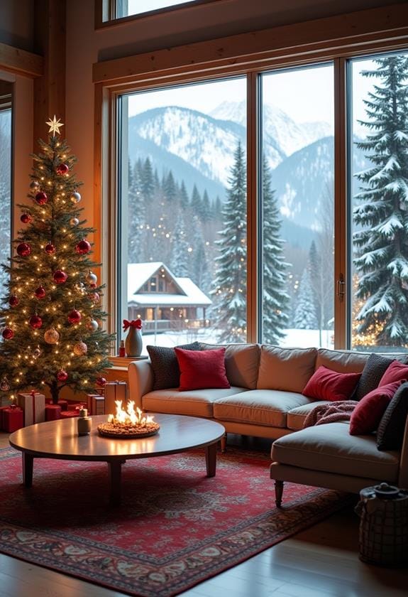 snowy scenic winter views