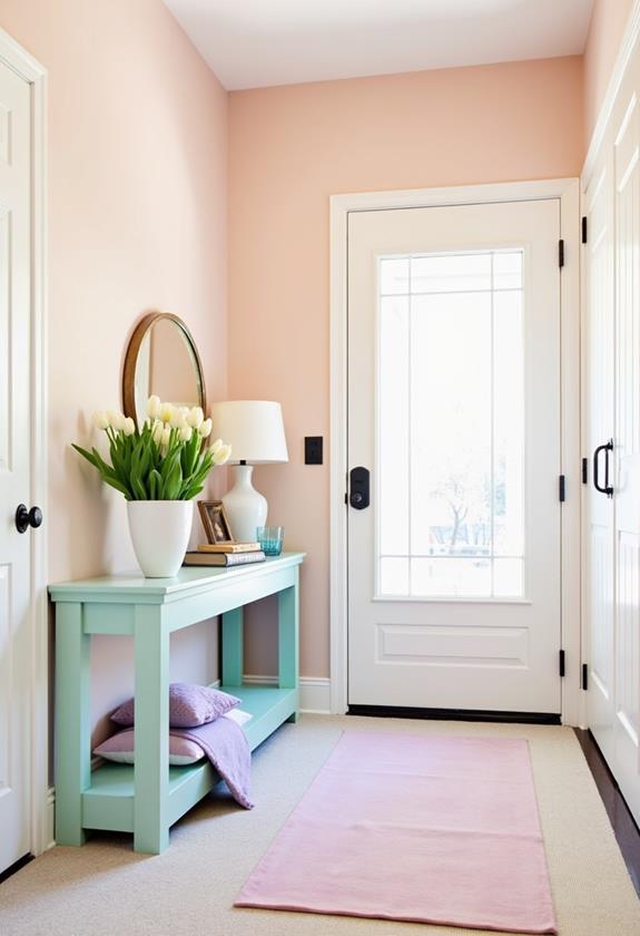 soft hues and tones