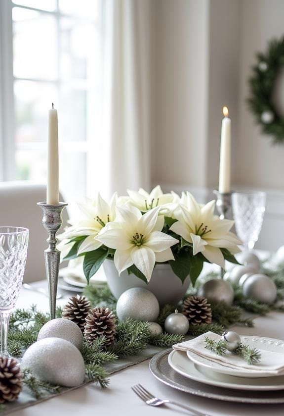 sophisticated dining table decor