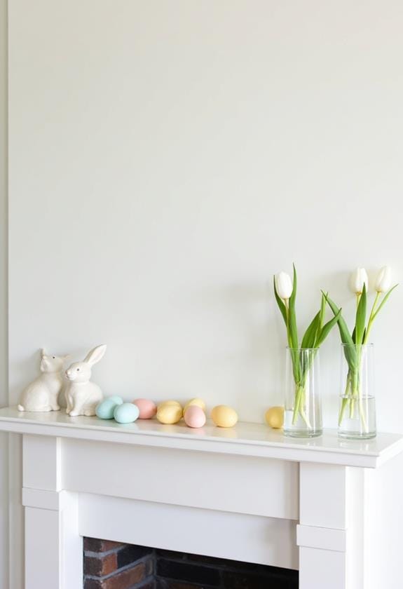 sophisticated simple easter decor