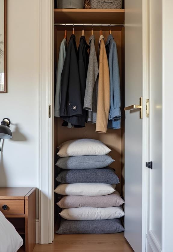space saving clothing storage solution