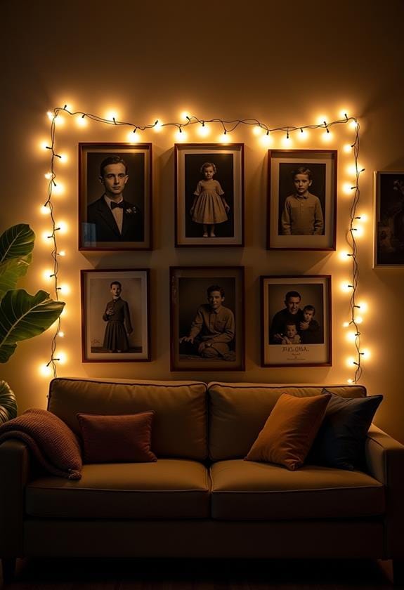 sparkling picture display frame