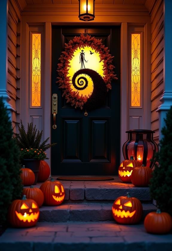 spiral hill night view