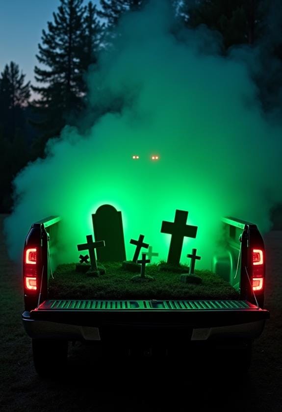 spooky atmosphere fog setup