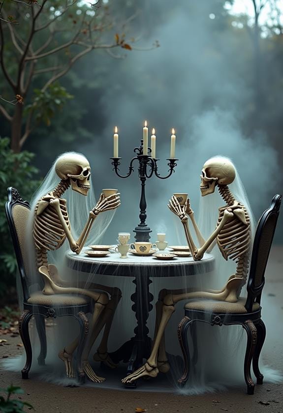 spooky bones afternoon gathering