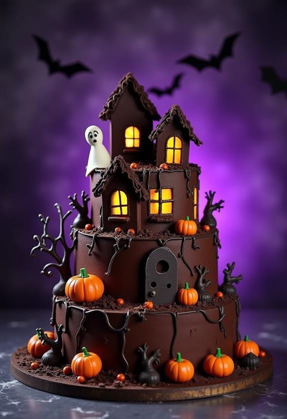 spooky dessert decoration accessory