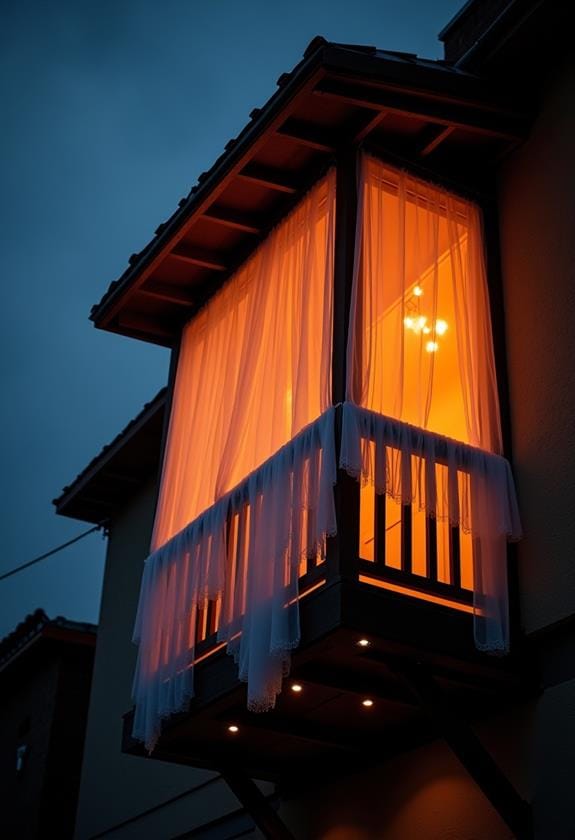 spooky drapes for haunting