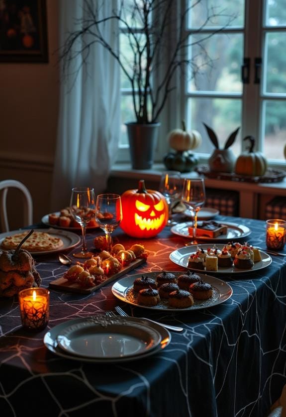spooky halloween decor treats