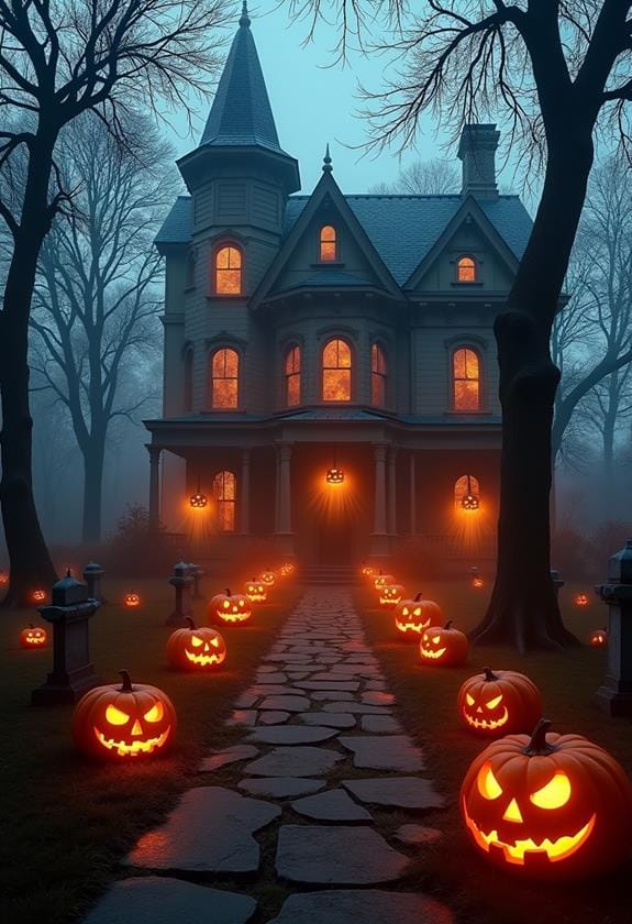 spooky halloween decorations showcase