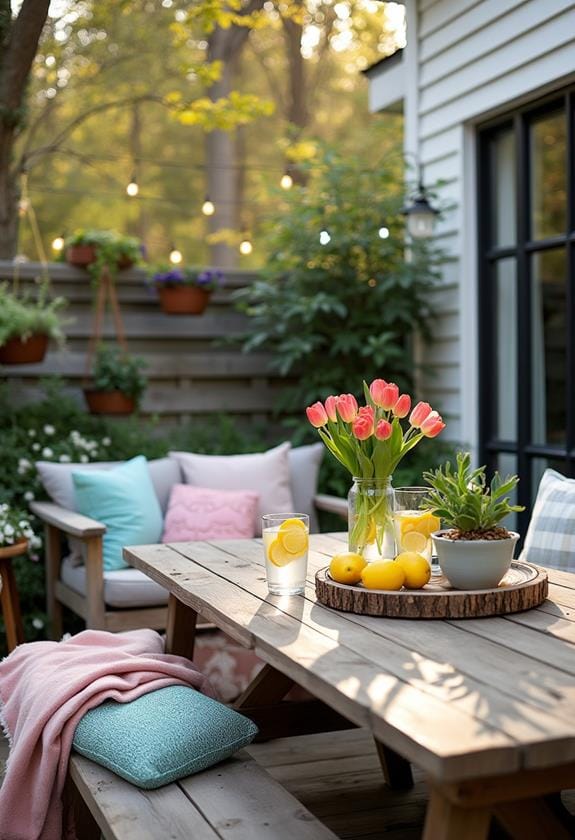 spring backyard decor ideas