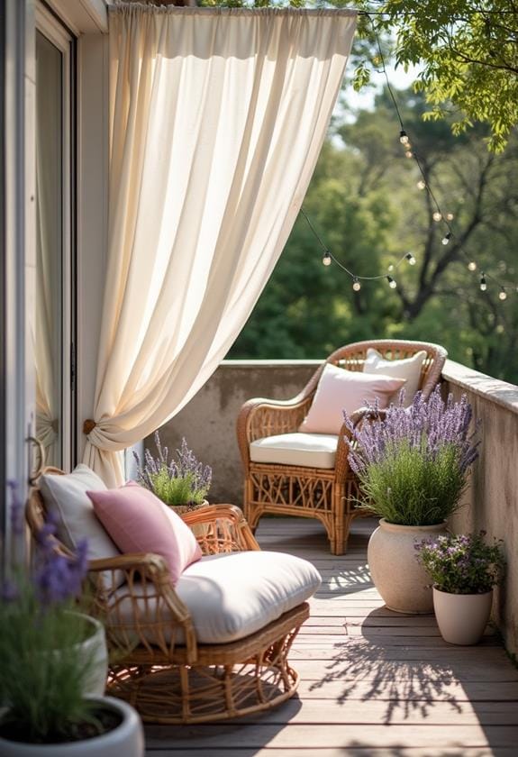 spring balcony decor inspiration