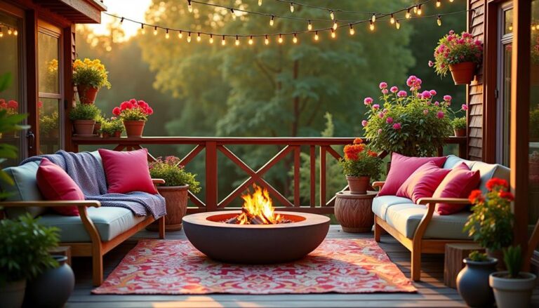 spring deck decor ideas