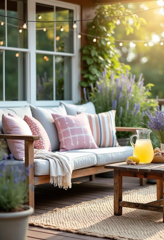 spring deck decor inspiration