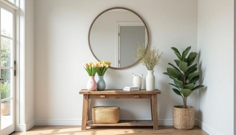 spring entryway decor ideas