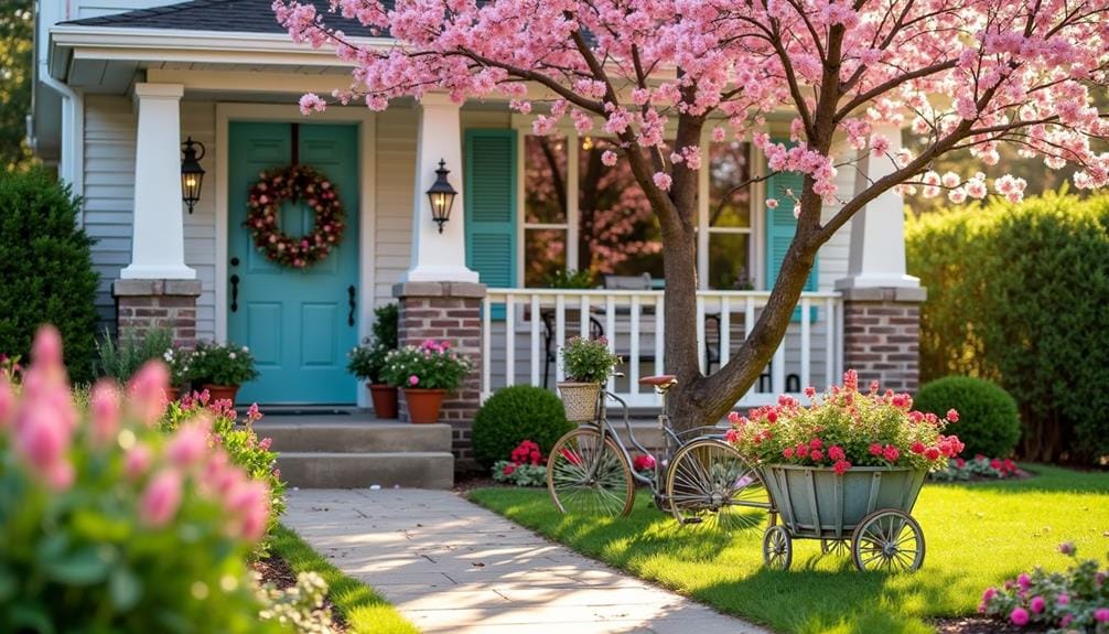 spring front yard decor tips