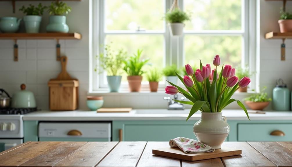 spring kitchen decor ideas